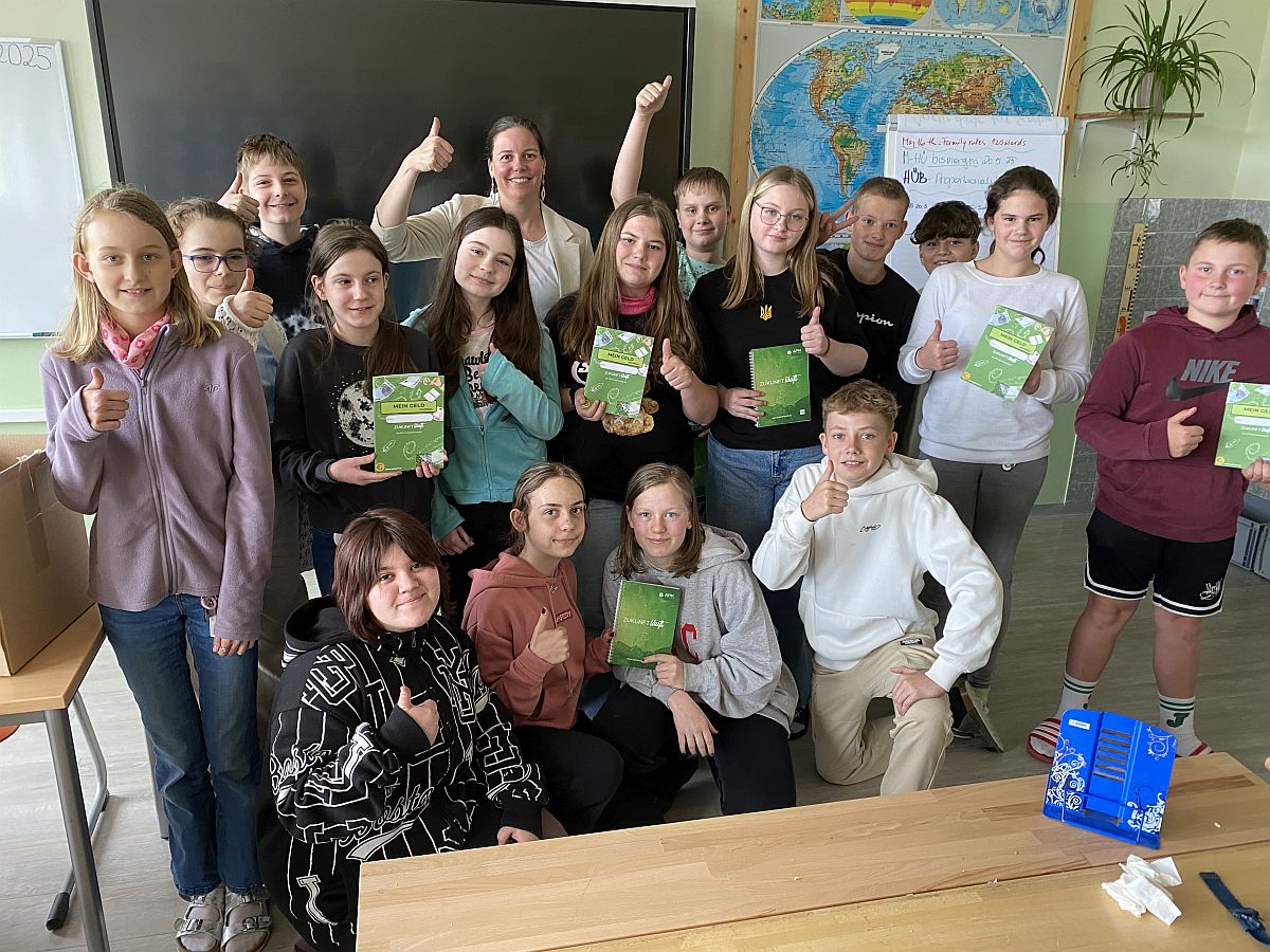 Workshop zur Finanzbildung: „Zukunft läuft Schulchallenge“