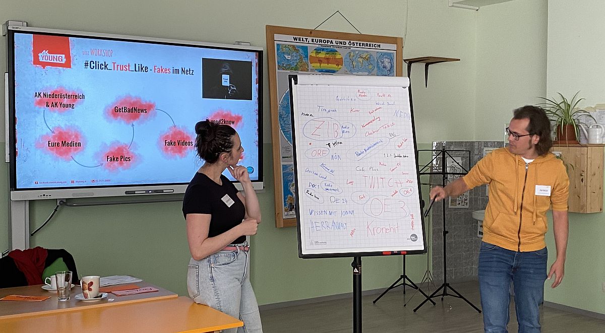 Workshops der AK zum Thema Safer Internet 